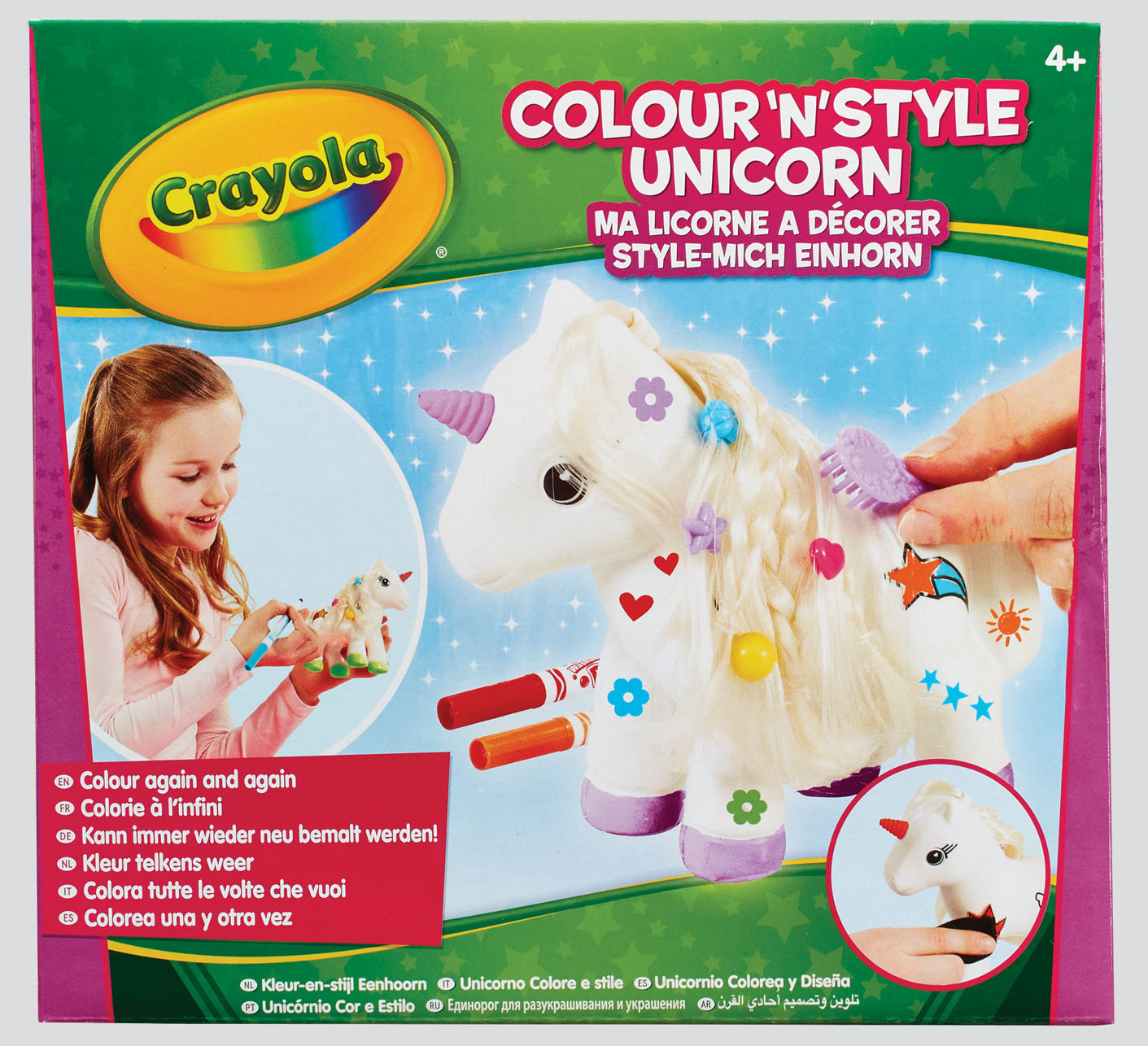 Ma licorne à décorer Crayola Colour’n’Style
