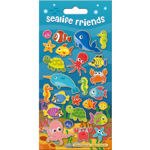 Sealife Friends Sparkle Stickers