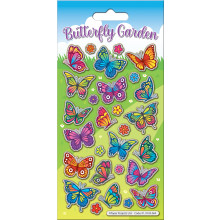 Butterfly Garden Sparkle Stickers