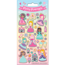Pretty Princesses Sparkle Sticker