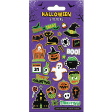 Halloween Haunting Sparkle Stickers