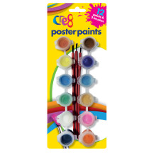 Cre8 Poster Paints 12's