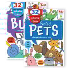 Pets/Bugs Colouring & Facts Book