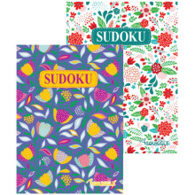 Floral Sudoku Book 18x13cm Asst