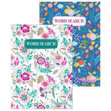 Floral Wordsearch Book 18x13cm