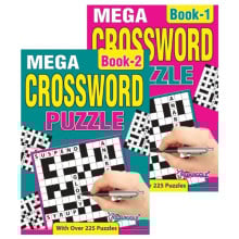 A5 Mega Crossword Books 1&2