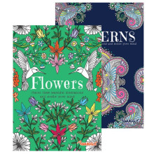 Flowers & Patterns Col Book 3 & 4