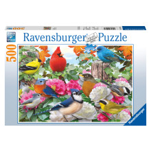 500pc Jigsaw Garden Birds