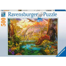 500pc Jigsaw Land Of The Dinosaurs