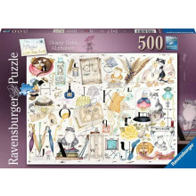 500pc Jigsaw Crazy Cats Alphabet