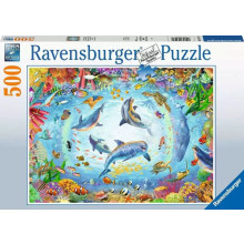 500pc Jigsaw Dolphins Cave Dive
