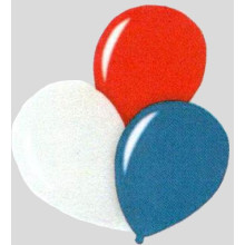 Balloons Red/White/Blue 12" 20's