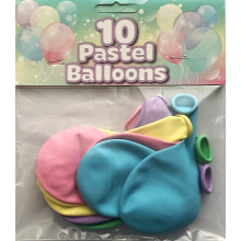 Balloons Pastel 14" 10's