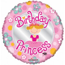 Foil Balloons Birthday Princess