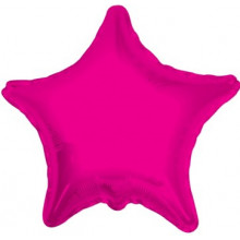 Hot Pink Star Foil Balloon