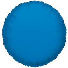 Royal Blue Round Foil Balloon
