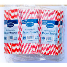 Bio Paper Straws 50's