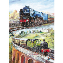Country Cards 10437 Open Trains