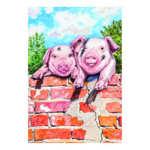 Country Cards 10641 Open Pigs
