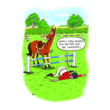 Country Cards 10739 Open Humour Horse