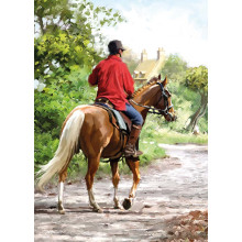 Country Cards 10865 Open Horse