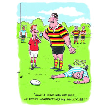 Country Cards 10897 Open Humour Rugby