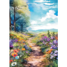 Country Cards 10936 Blank Scenic