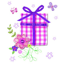 Gift Tag Female Happy Birthday