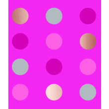 Gift Tag Female Pink Spots