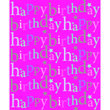 Gift Tag Female Happy Birthday