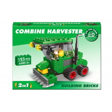 2 in 1 Farm Combine Harvester Building Brick Set