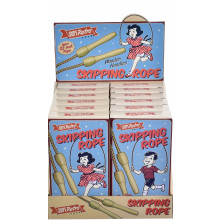 Retro Skipping Rope With Wooden Handles