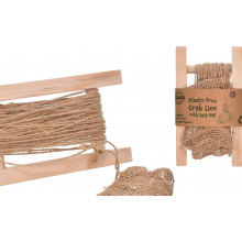 Eco Plastic Free Wood Crab Line With Bait Bag Age 8+