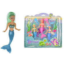 3 Piece Mermaid Playset Hang Pack