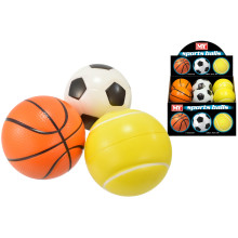 PU Sports Ball 3 Asst 100mm CDU