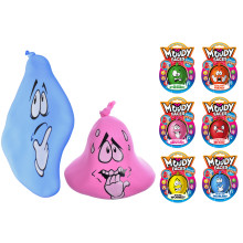 Jumbo Moody Face Assorted Colours Hang Pack