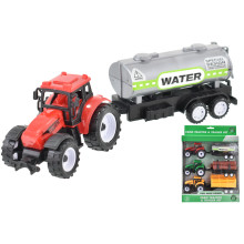 3pc Farm Tractor & Trailer Set