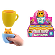 Cup Cats Pop Up Kitty Asst CDU
