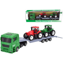 Tractor Transporter & 2 Tractors