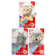 My 1st Animal Bead Rattle 3 Asst
