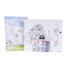Bluey Colouring Book Set