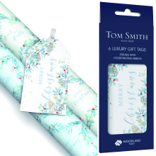 XG1503 Gift Tags Lux Frosted Forest 6's