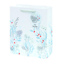 XG1505 Gift Bag Frosted Forest Medium