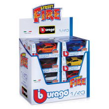 Burago Street Fire Assorted Designs 1:43 CDU