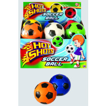 Hot Shots Soccer Ball 10cm Asst