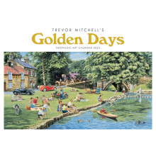 DE01004 A4 Calendar Golden Days