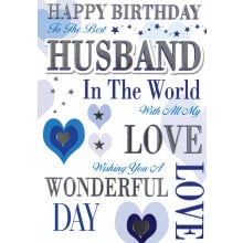 Greetings Cards Husband