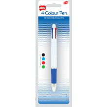 4-Colour Pens Carded