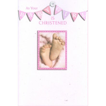 Christening Girl Cards SE19457