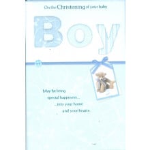 Christening Boy Cards SE19932